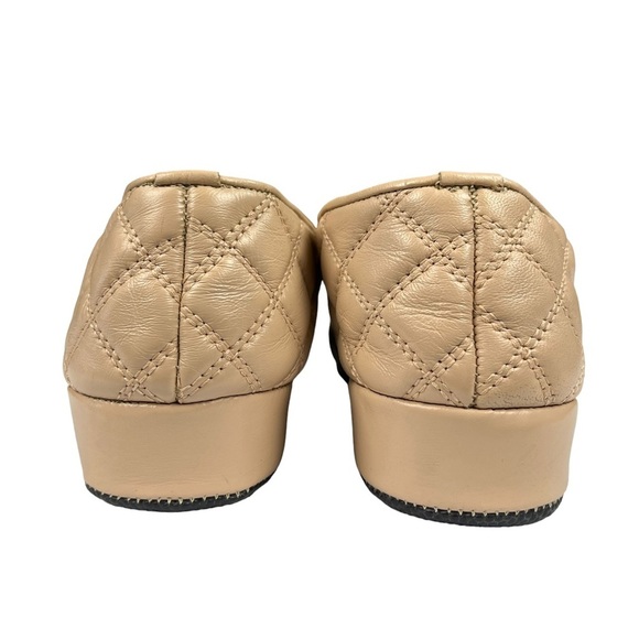 Ron White Kimmie Leather Quilted Flats Womens Size US10 EU42 - Picture 9 of 10